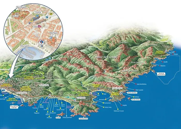 Etage Proche Bord De Quartier Boulouris